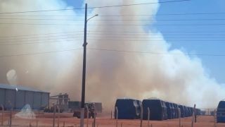 Incêndio queima R$ 30 milhões de algodão