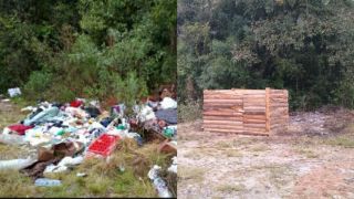 Do lixo, para lixeira: Limpeza de lixo em Capim Branco 