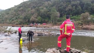 Pai e filho morrem afogados no Rio Tainhas, em Jaquirana