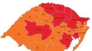 RS classifica sete regiões na bandeira vermelha no mapa prévio do Distanciamento Controlado