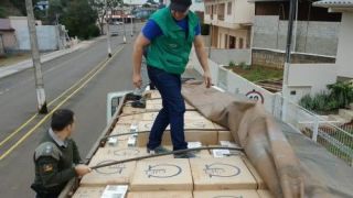 Carga de cigarros contrabandeados é apreendida