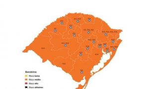 Governo coloca todas as regiões do RS em bandeira laranja no Distanciamento Controlado