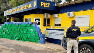 Apreensão de três toneladas de maconha é a maior da Polícia Rodoviária Federal neste ano no Rio Grande do Sul