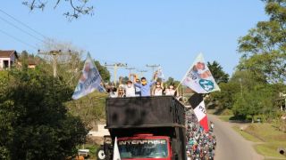 Primeira carreata das eleições 2020 é realizada pela coligação PTB/PSB