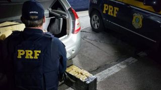 Carregamento de 39 quilos de maconha é apreendido na BR 116, em Pelotas