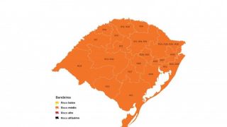 Mapa definitivo do Distanciamento Controlado no Rio Grande do Sul volta a ficar todo laranja