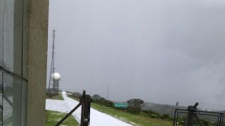 Granizo atinge cidades de Santa Catarina