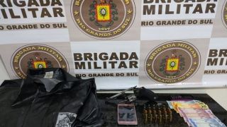 Homem suspeito de roubo a estabelecimento comercial é preso pela Brigada Militar em Camaquã