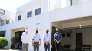 HNSA com apoio do Sindilojas Costa Doce inicia revitalização da pintura externa do hospital com a parceria da Center Tintas e Qualyvinil