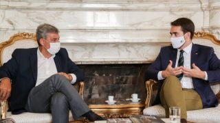“É importante que estejamos alinhados no enfrentamento da pandemia”, diz Eduardo Leite após reunião com Sebastião Melo