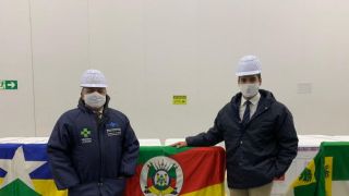 “Vamos iniciar ainda hoje a vacinação no Rio Grande do Sul”, afirma o governador Eduardo Leite