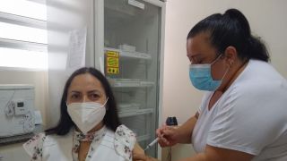 Dom Feliciano aplicou as primeiras vacinas contra a COVID-19