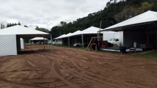 Quase tudo pronto para a I Expo Dom Feliciano
