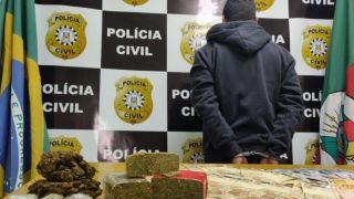 Universitário é preso em Canoas suspeito de fazer telentrega de drogas para estudantes