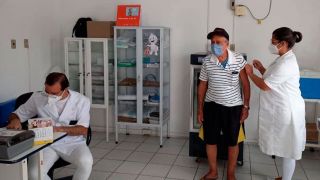 Arambaré iniciou a vacinação contra a Covid-19 em idosos