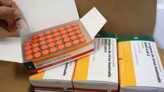 Quase 175 mil doses de CoronaVac contra a Covid-19 estão programadas para chegar ao Estado na manhã desta quarta-feira