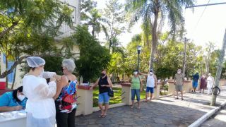 Sentinela do Sul já vacinou 394 pessoas contra a Covid-19