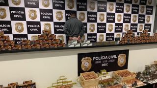 Homem é preso com mais de 16 mil munições de uso exclusivo da polícia