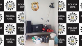 Polícia recupera dinheiro e objetos roubados no interior de Dom Feliciano