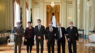 Governador do Rio Grande do Sul e antecessores se reúnem no aniversário de 100 anos do Palácio Piratini