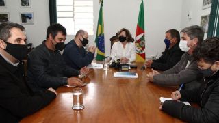 Comitiva marianense cumpriu agenda na Secretaria de Agricultura do Estado