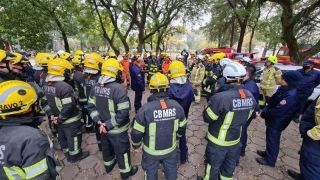 Permanece a busca por bombeiros desaparecidos em incêndio no prédio da Secretaria de Segurança Pública do RS