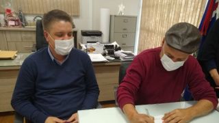 Durante férias do Prefeito Clenio, Vice-prefeito Tiago Szortyka assume como prefeito em exercício