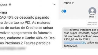 Fique atento: golpistas prometem descontos em pagamentos via Pix