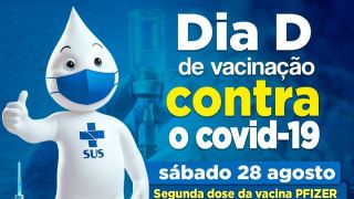 Dom Feliciano terá mais um Dia D de Vacinação contra a Covid-19 no próximo sábado (28)