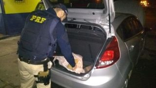 PRF apreende 35 quilos de maconha 