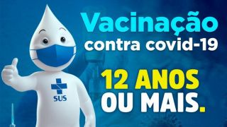 Foi reduzida para 12 anos a idade de imunização contra a COVID-19 em Dom Feliciano