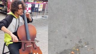 Músico atacado com ovos enquanto tocava no litoral de São Paulo ganha bolsa de estudos