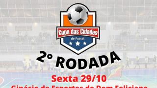 Foi iniciada nesse sábado (23) a Copa das Cidades de Futsal