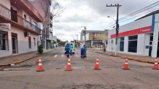  Mais um trecho receberá asfalto em Camaquã