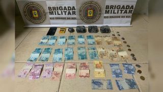 Traficante foi preso com cocaína e dinheiro em Camaquã
