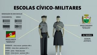 Camaquã adotará modelo de escola Cívico-Militar na EMEF Marina de Godoy Netto em 2022