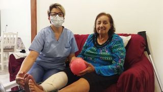 Atendimento médico de excelência salva perna de idosa de Cerro Grande do Sul