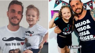 Homem assume a paternidade da filha da amiga para menina não crescer sem pai