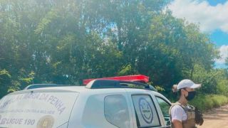 Conscientização contra violência doméstica e familiar na Ilha Santo Antônio em Camaquã