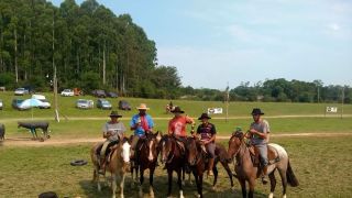 Torneio de Vaca Mecânica movimentou grande público em Cerro Grande do Sul 
