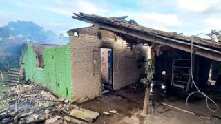 Família da localidade Pirapó em Sertão Santana tem casa atingida por incêndio acidental