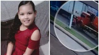 Criança morre após cair de moto e ser atropelada por caminhão
