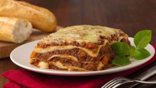 Receita de lasanha à bolonhesa para o almoço