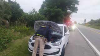 Polícia prende receptador em Cristal e recupera carro roubado e clonado