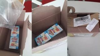 Bancário compra iPhone de quase R$ 9 mil pela internet e recebe duas caixas de creme de leite no lugar do aparelho