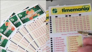 Mega-Sena e Timemania acumulam novamente