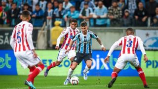 Grêmio vence o Náutico por 2 a 0 e se consolida no G4 da série B do Campeonato Brasileiro