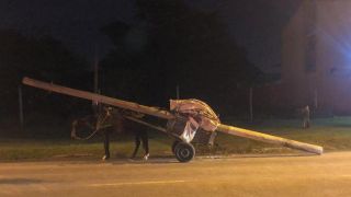 Homem é preso após furtar poste de luz em Imbé
