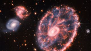 Nasa divulga imagem de galáxia obtida pelo Telescópio James Webb