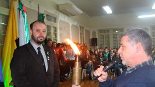 Camaquã recebe Fogo Simbólico da Pátria